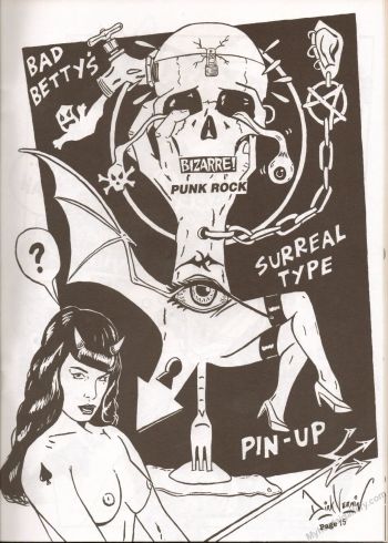 Cover of Betty Page Punk Comix 2